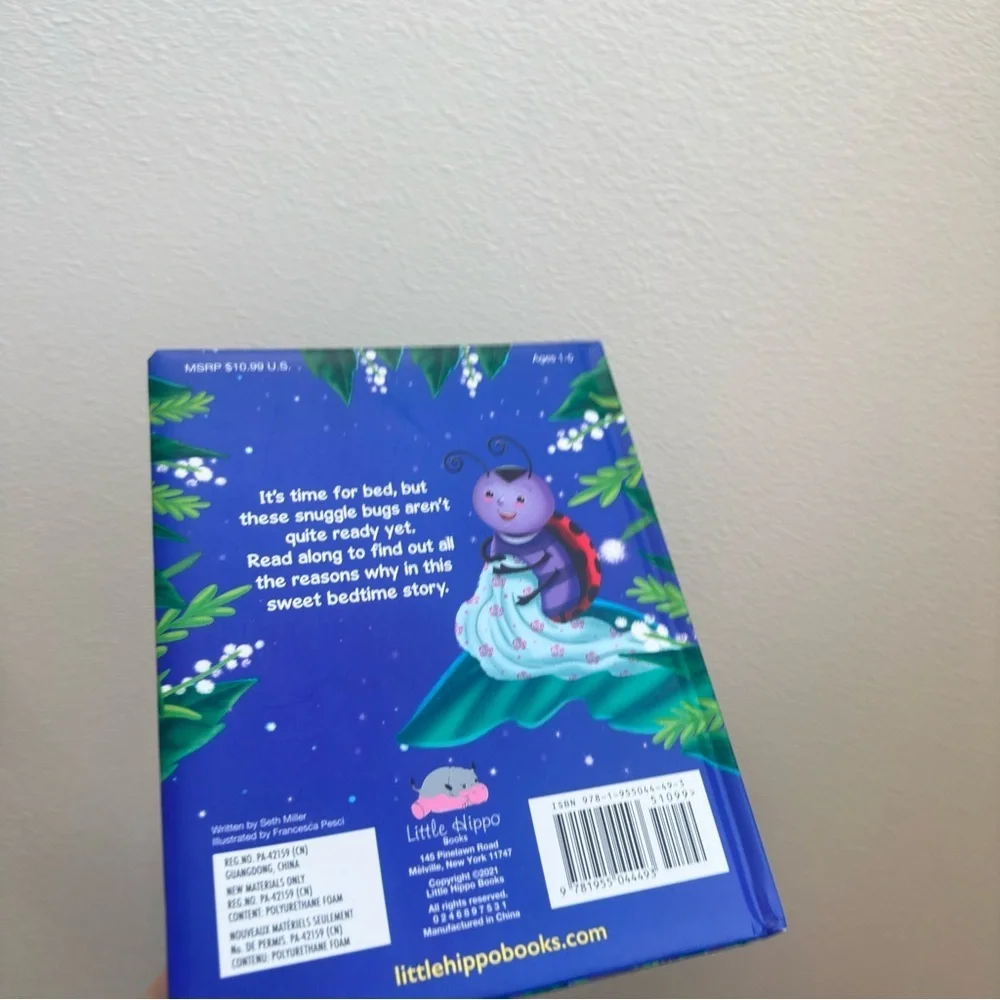 4/$20 Go to Bed, Snuggle Bug Children's Book